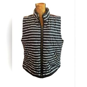 Gap Black Puffer Quilted Plus Size Vest Sz 2X